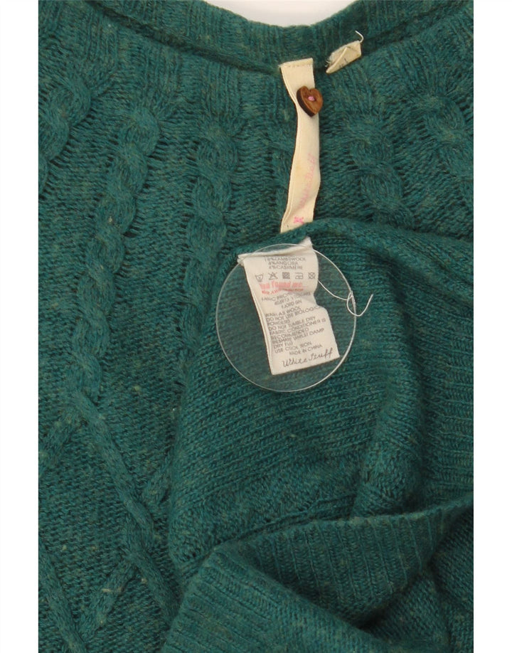 Robe pull White Stuff pour femme UK 44 en coton vert moyen