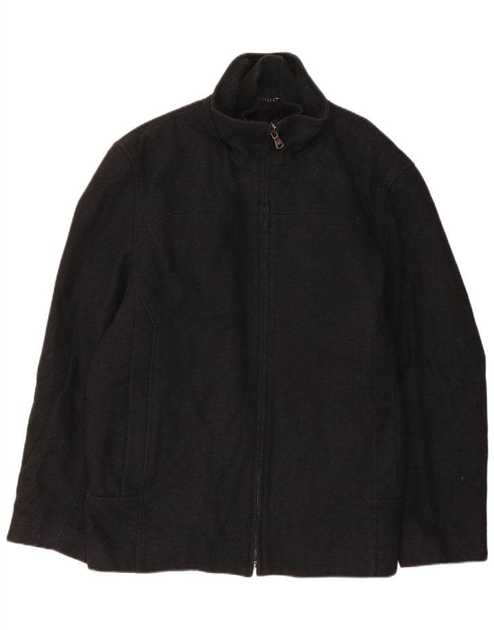 Calvin Klein Veste coupe-vent pour homme UK 38 Medium Noir