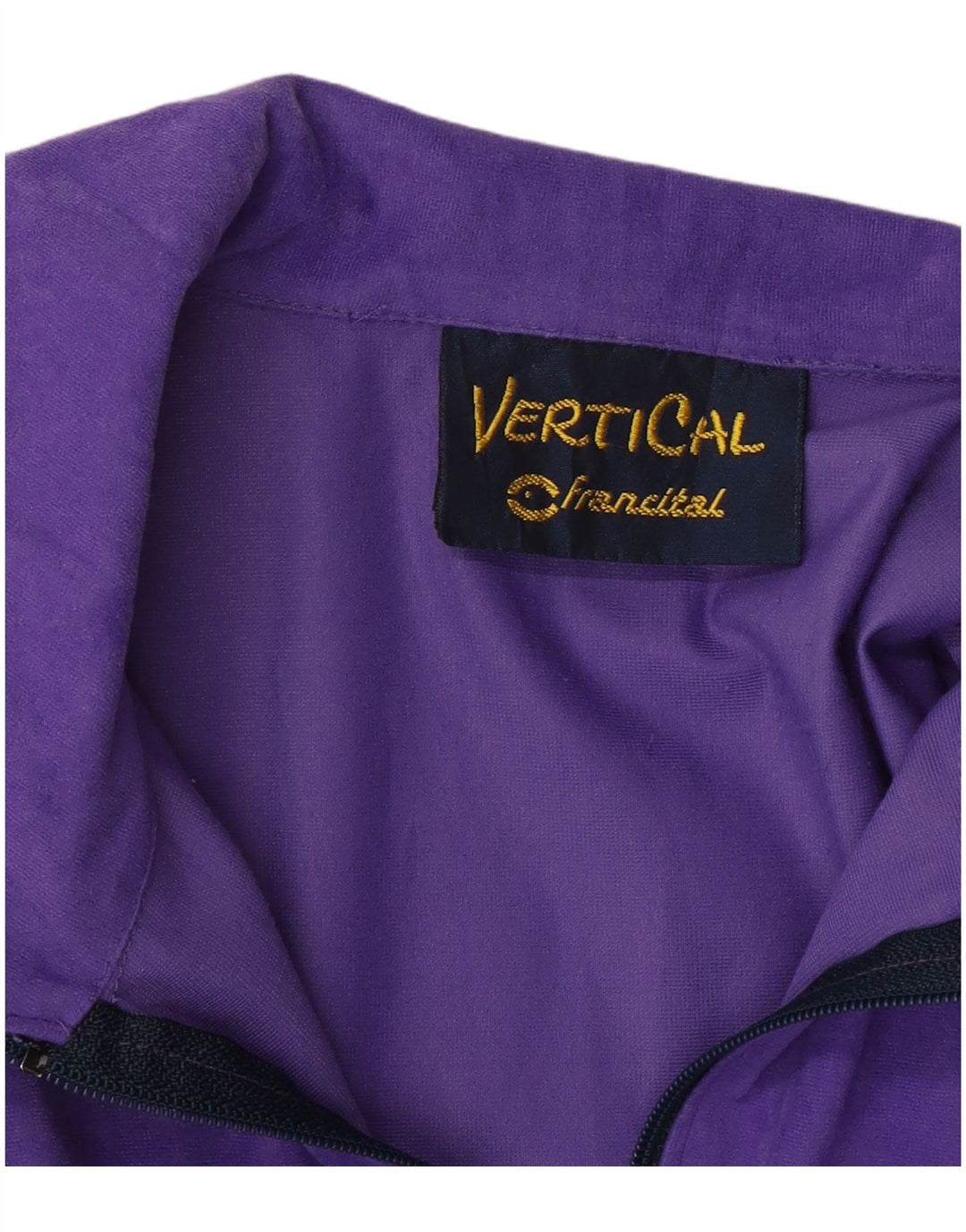 VERTICAL Veste de survêtement en velours pour homme Violet moyen Colourblock