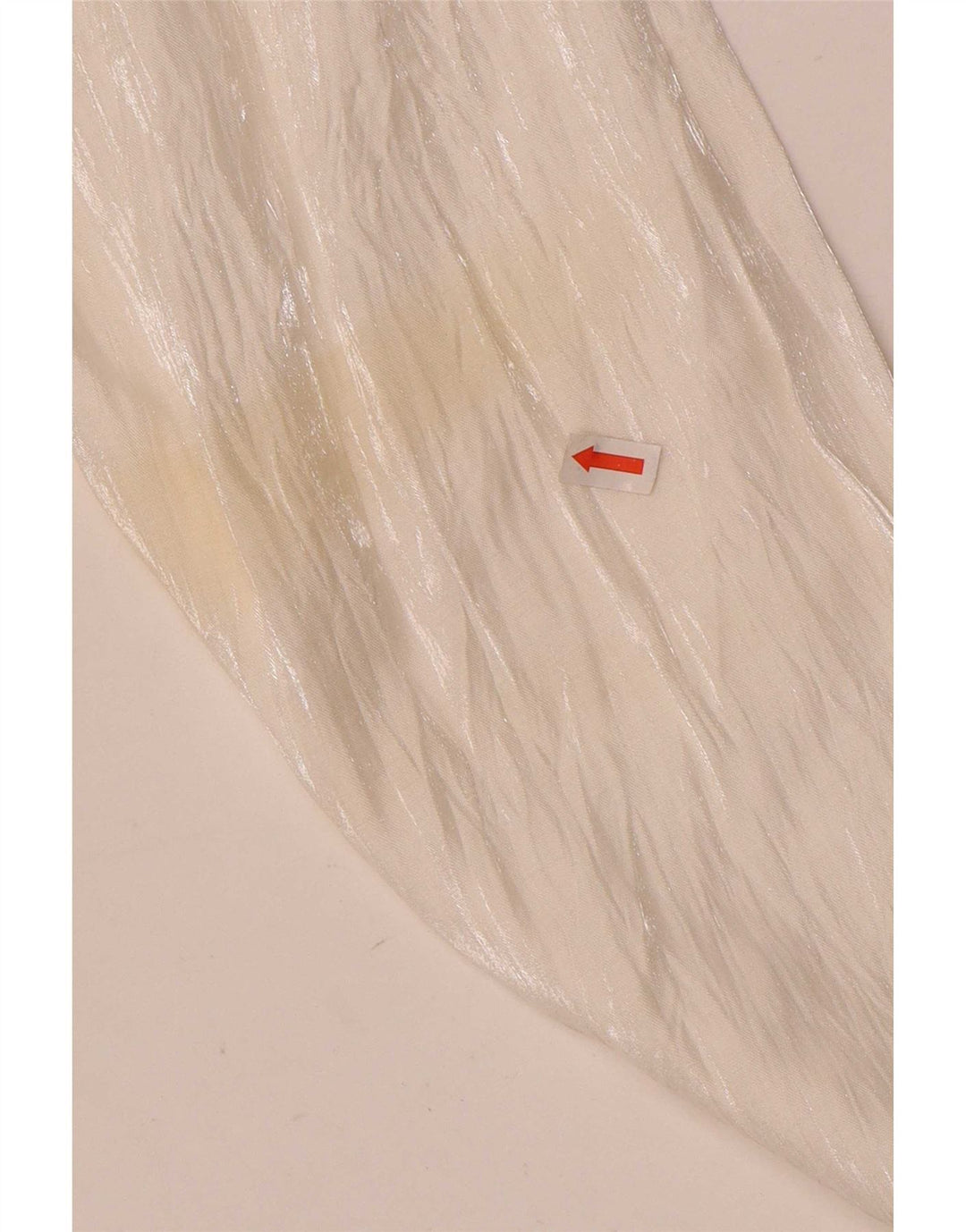 Zara Chemisier à manches longues pour femme UK 12 Viscose blanc moyen