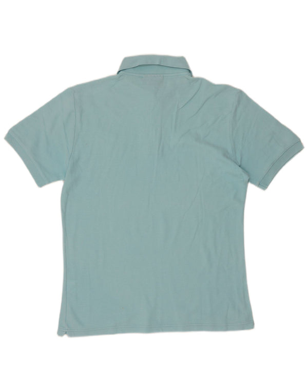 Diadora Polo Homme Bleu Moyen Coton