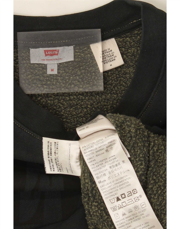 Levi's Sweat-Shirt Court Oversize Femme UK 14 Bleu Marine Moyen