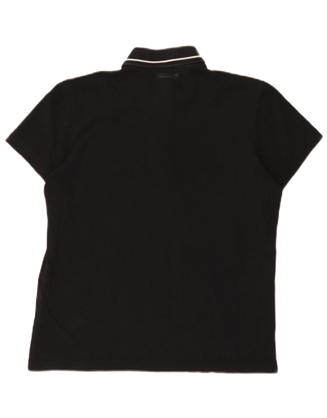Just Cavalli Polo Homme IT 48 Petit Noir Coton