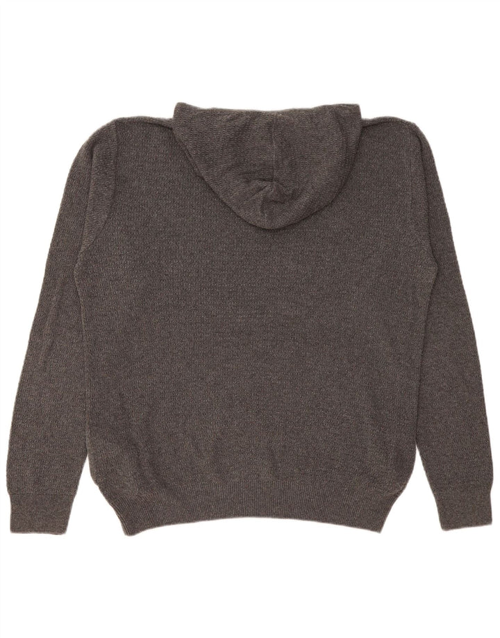 Zara Pull à capuche pour homme XL Gris