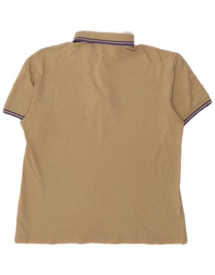 Fred Perry Polo Léger et Stretch Homme Coton Beige Moyen