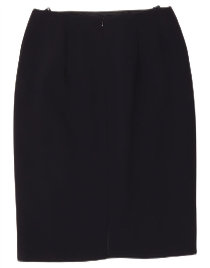 Basler Jupe Crayon Femme W26 Small Bleu Marine Triacétate