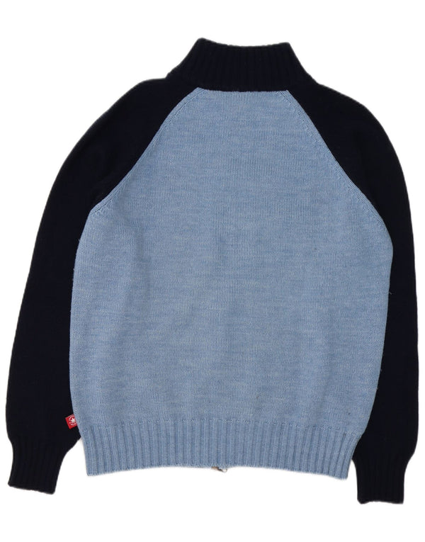 Converse Chuck Taylor Graphic Cardigan Pull Homme Bleu Colorblock Large
