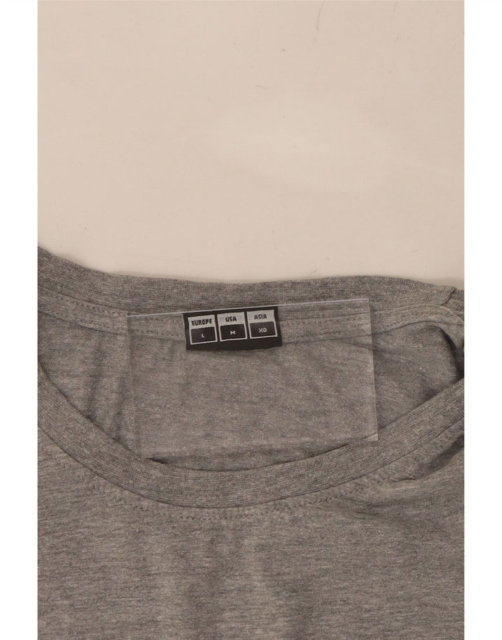 HUMMEL Mens T-Shirt Top Medium Grey Cotton Vintage Hummel and Second-Hand Hummel from Messina Hembry 