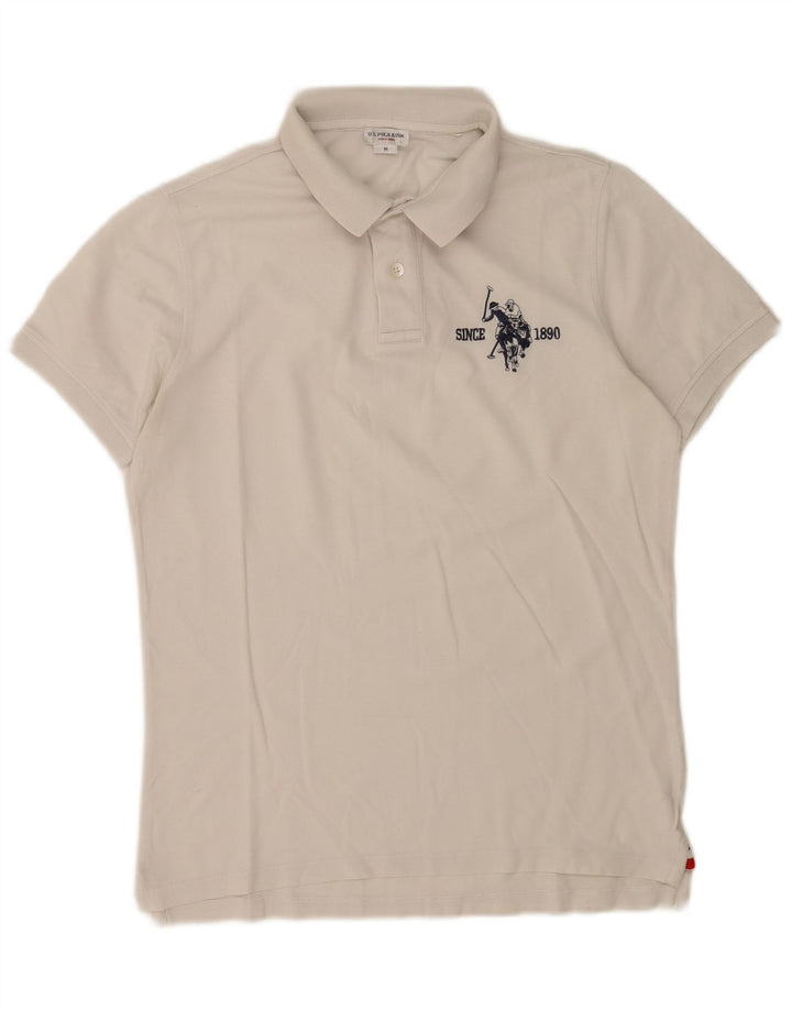 U.S. Polo Assn. Chemise Graphique Blanc Moyen Homme