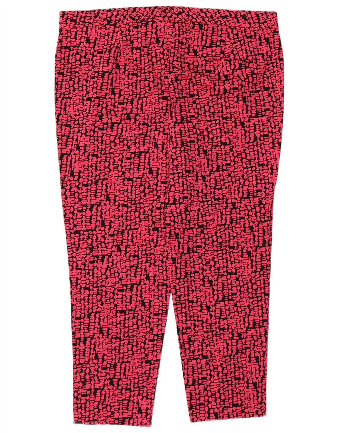 Marks & Spencer Pantalon court à motif abstrait pour femme UK 18 XL W38 L25 P