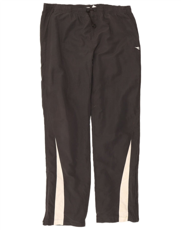 Diadora Pantalon De Survêtement XL Noir Colourblock Polyester Homme