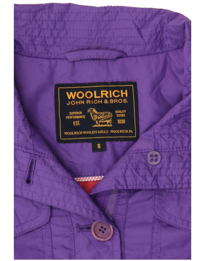 Woolrich Parka Fille 7-8 Ans Violet