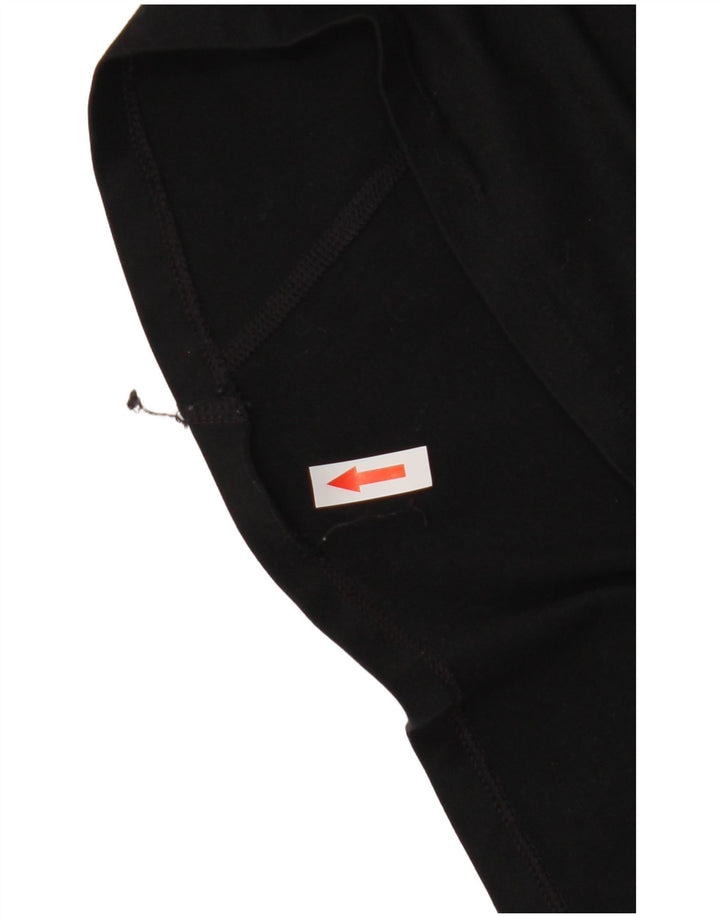 Nike Hommes Dri Fit Zip Neck Pull Survêtement Haut Noir Moyen Polyester