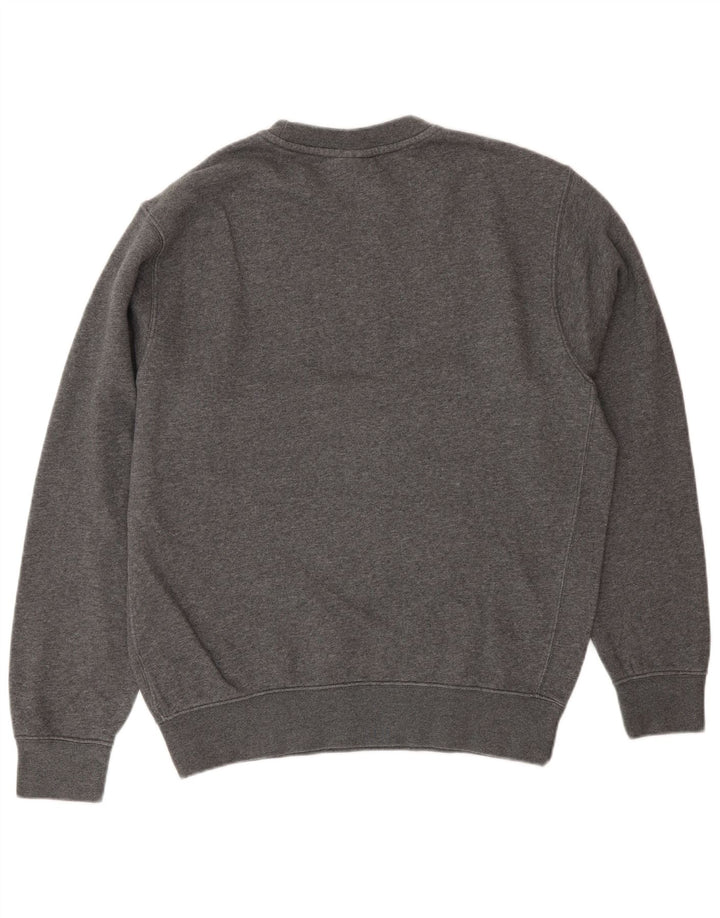 Nike Sweat-shirt graphique pour homme en coton gris Taille S