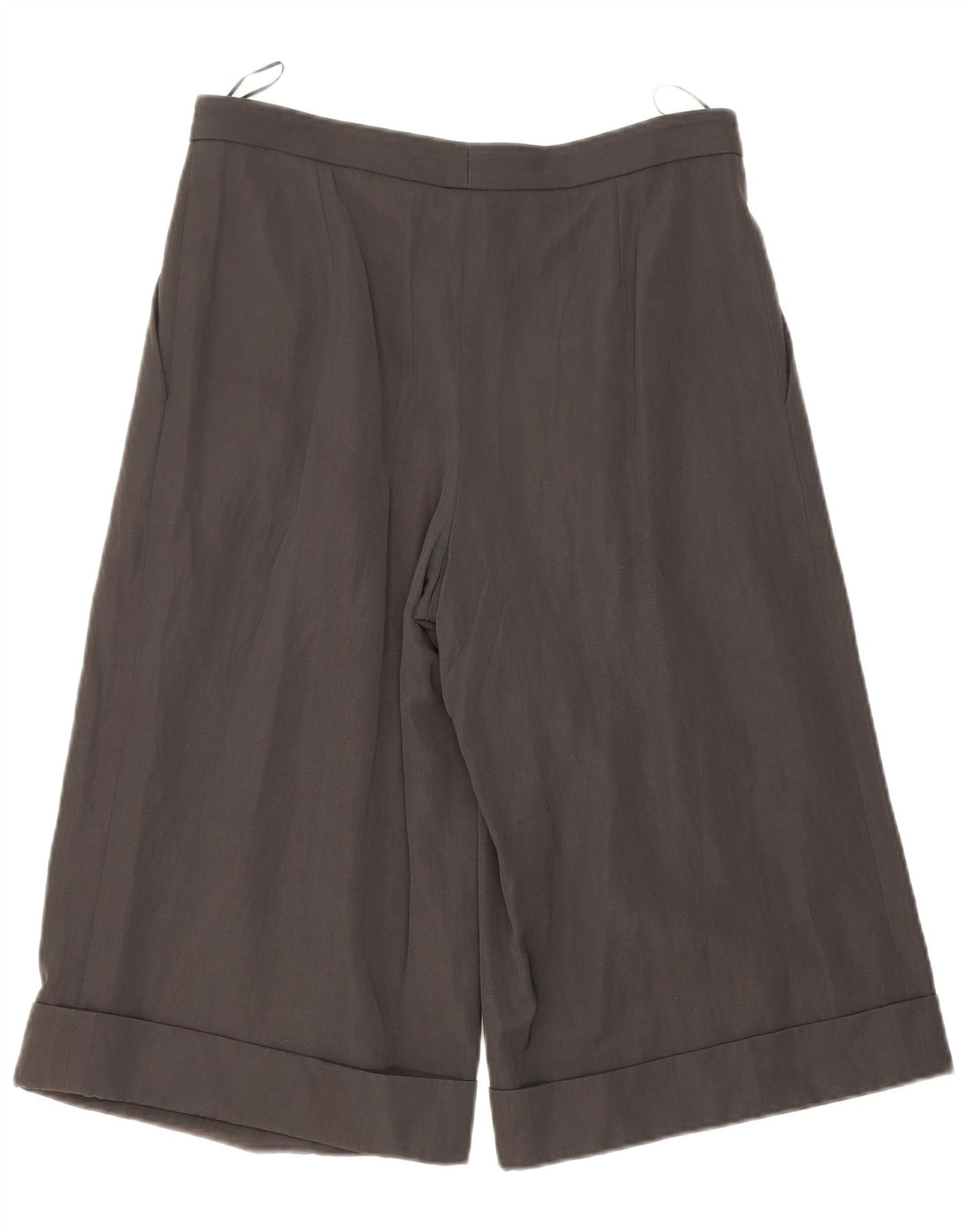 Lanvin Bermuda Pegged Femme EU 42 Large W34 Laine Grise