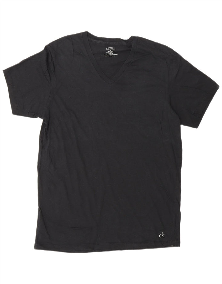 CALVIN KLEIN T-Shirt Homme Noir Moyen