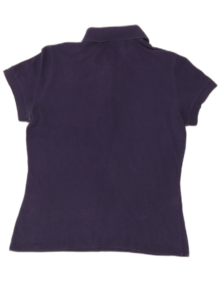 Lacoste Polo Femme Taille 42 Grand Coton Bleu Marine