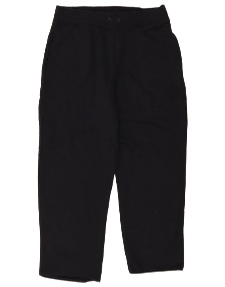 MARKS & SPENCER Pantalon de survêtement pour femme UK 12 Bleu marine moyen Coton