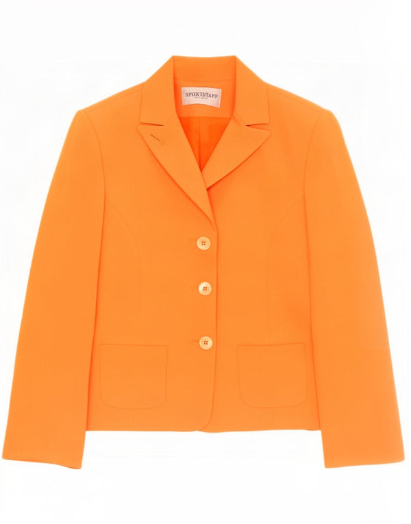 Sport Staff Veste blazer à 3 boutons pour femme IT 42 Orange moyen