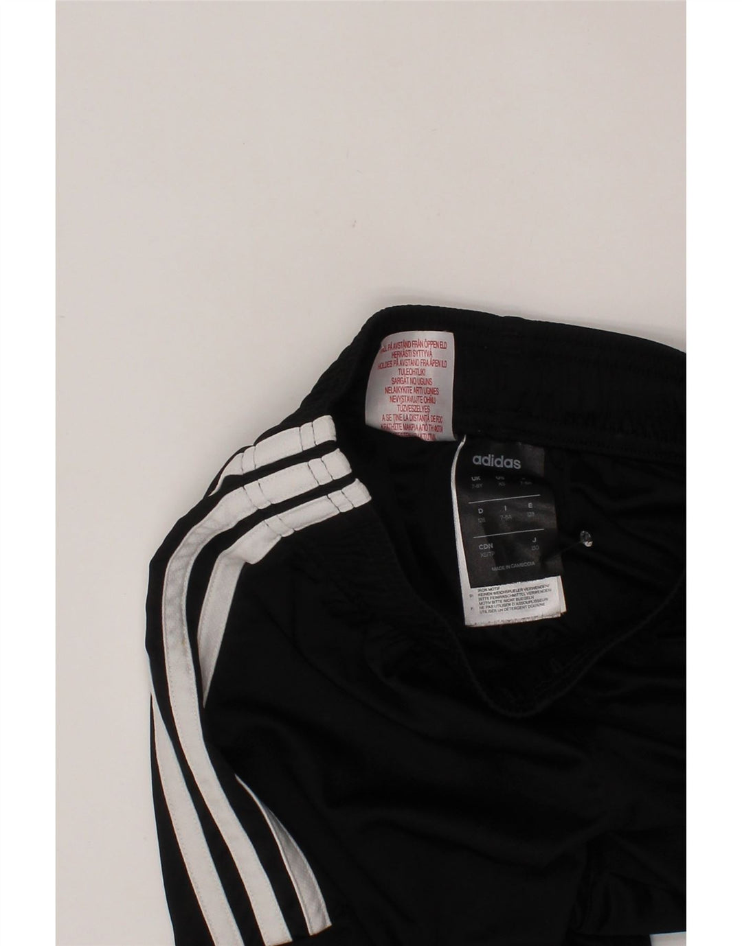 ADIDAS Short de sport Climalite Garçon 7-8 ans Noir Polyester