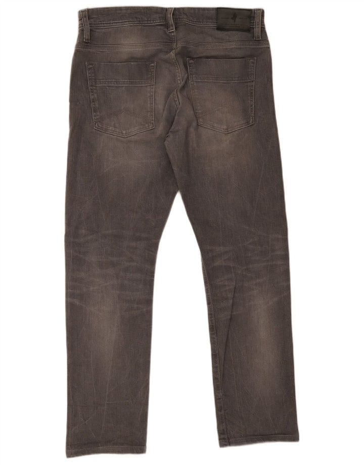 Marlboro Classics Jean fuselé régulier pour homme W34 L30 Gris