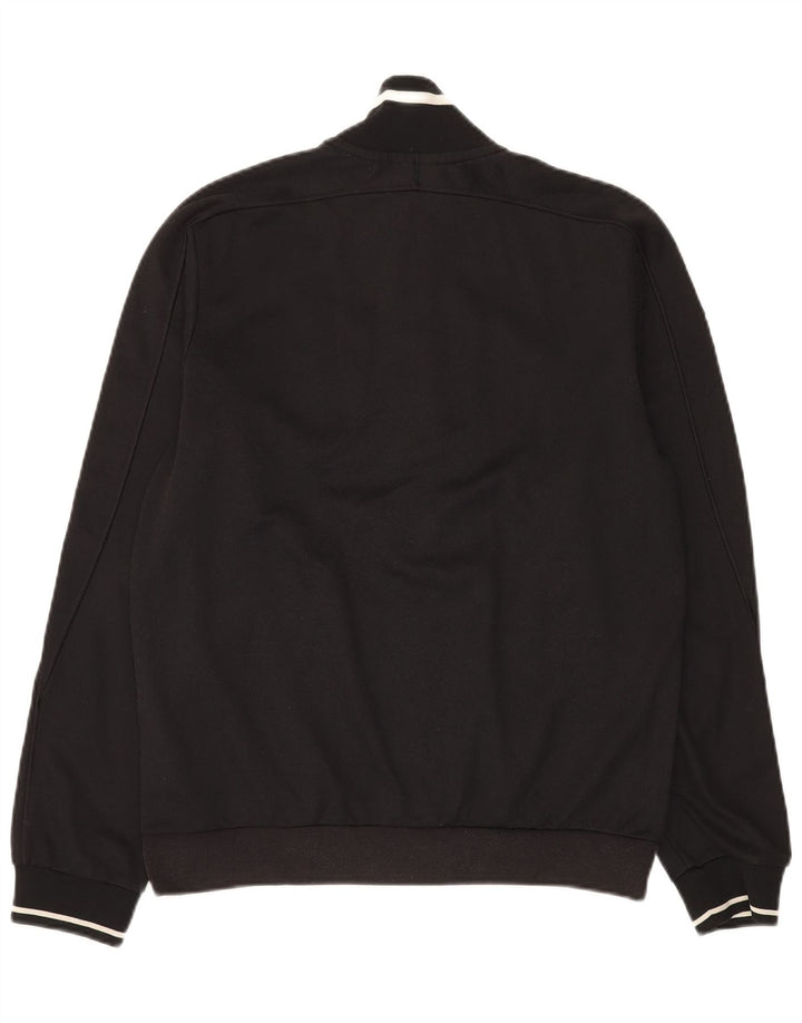 Adidas Veste de survêtement pour homme en coton noir moyen