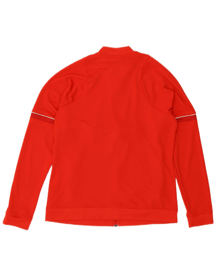 Nike Hommes Dri Fit Survêtement Top Veste Grand Rouge Polyester