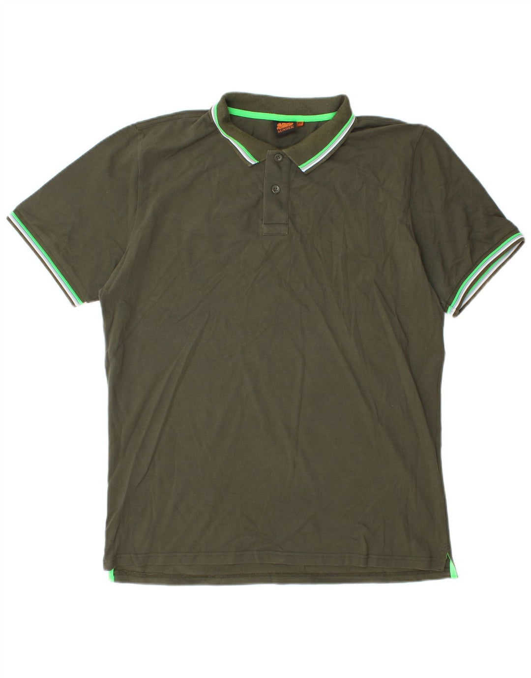 Sundek Polo Homme 2XL Vert Coton