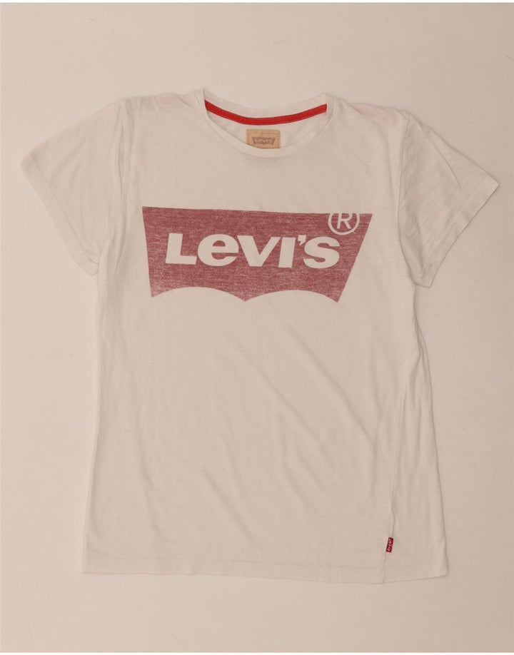 LEVI'S T-Shirt Graphique Garçon 13-14 ans Blanc