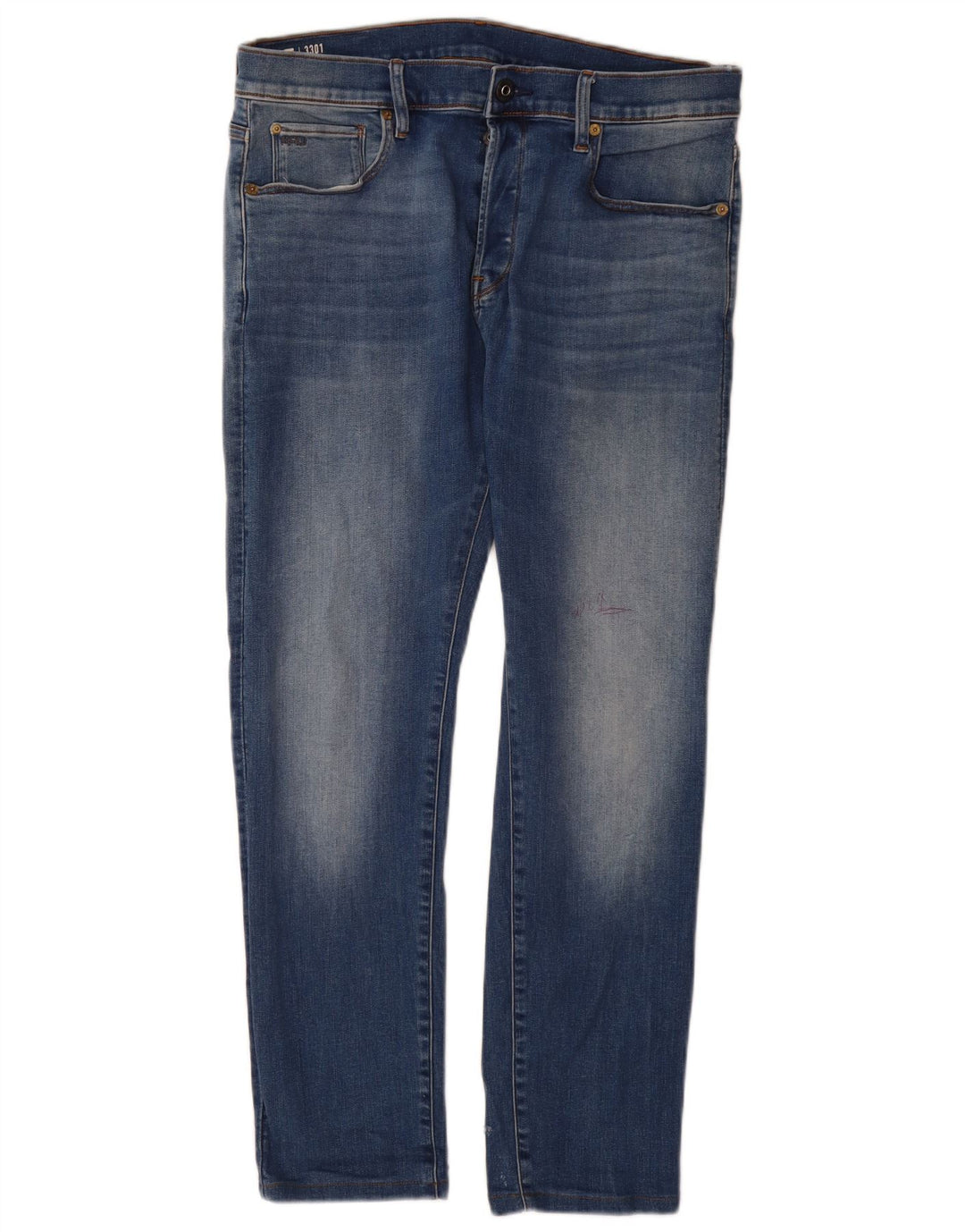 G-Star Jean Slim Homme W34 L32 Bleu Coton