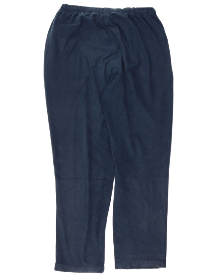 Lotto Survêtement Complet en Velours Homme Bleu Marine Moyen Polyester Colorblock