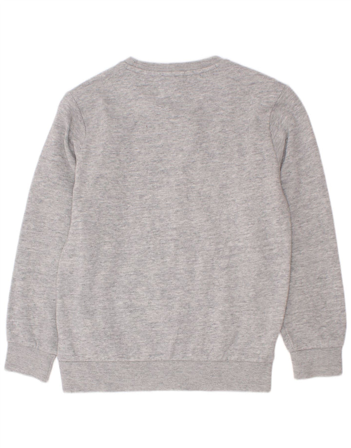 Champion Sweat-Shirt Graphique Garçon 9-10 Ans Gris Moyen Moucheté