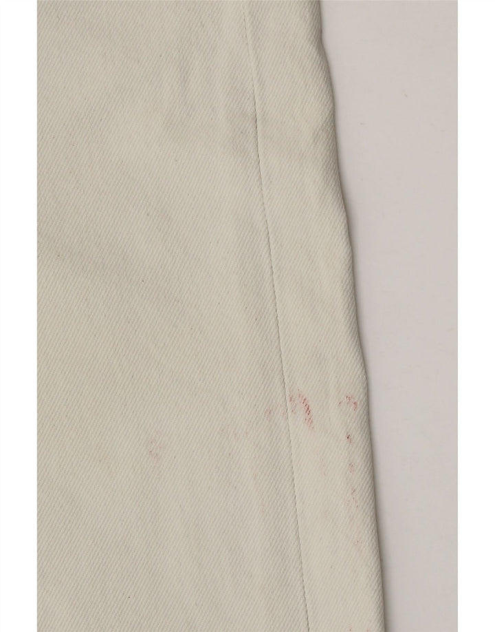 Levi's Jean Droit 501 Homme Blanc W34 L31 Coton