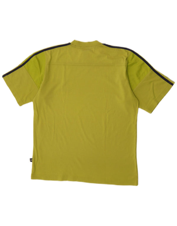 Adidas T-shirt graphique pour homme UK 38/40 Vert moyen