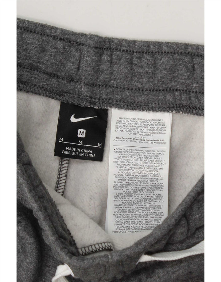 Short de sport Nike en coton moucheté gris moyen