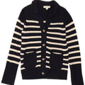 Marks & Spencer Pull cardigan autographe pour femme UK 8 Small Bleu marine
