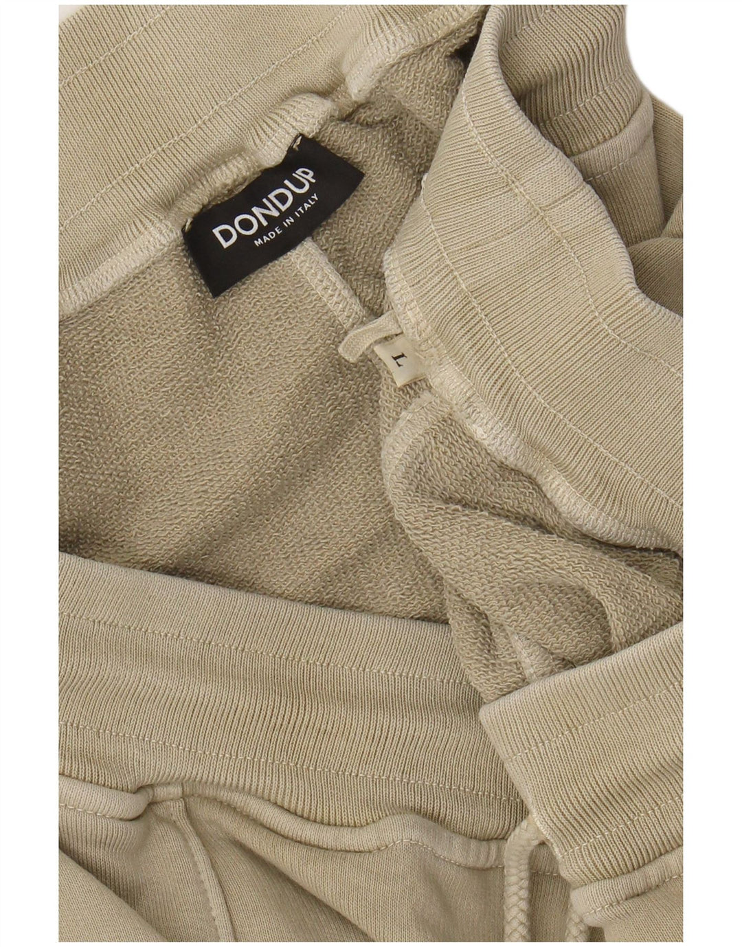 DONDUP Pantalon de Survêtement Homme Joggers Large Beige