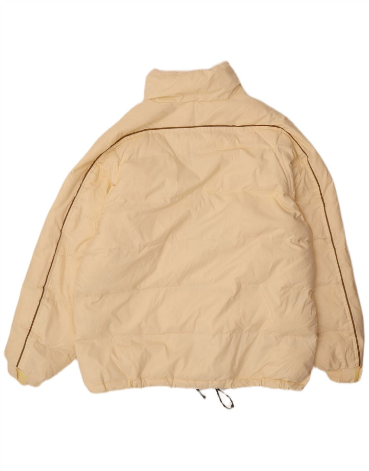 Fila Veste matelassée homme IT 52/54 Large blanc cassé polyester