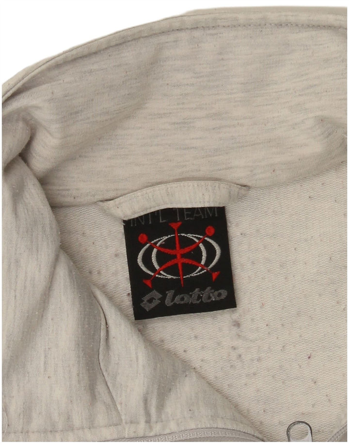 Lotto Veste de Survêtement Graphique pour Homme Grand Gris Colorblock