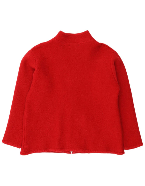 Hepburn Pull Cardigan Femme UK 18 XL Laine Rouge