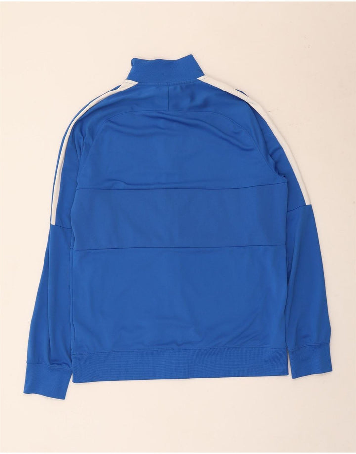 Nike Hommes Dri Fit Survêtement Top Veste Grand Bleu Colorblock Polyester
