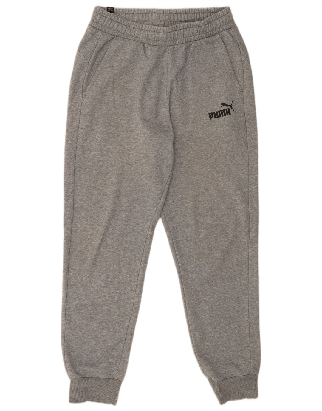 Puma Pantalon de Survêtement Joggers Homme Gris Moyen Moucheté Coton
