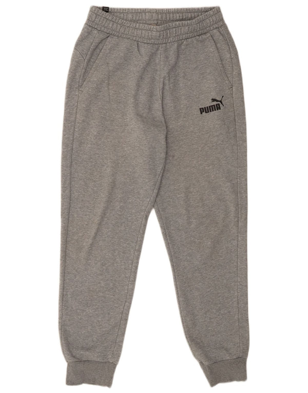 Puma Pantalon de Survêtement Joggers Homme Gris Moyen Moucheté Coton