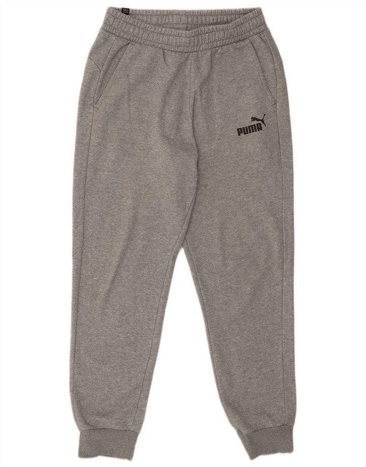 Puma Pantalon de Survêtement Joggers Homme Gris Moyen Moucheté Coton
