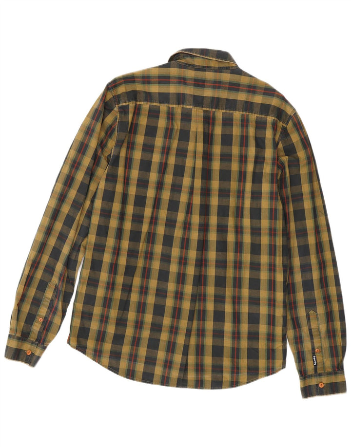Superdry Chemise Homme Grand Carreau Kaki