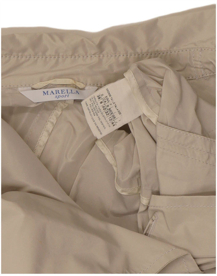 Marella Veste blazer double boutonnage pour femme UK 12 Medium Off White