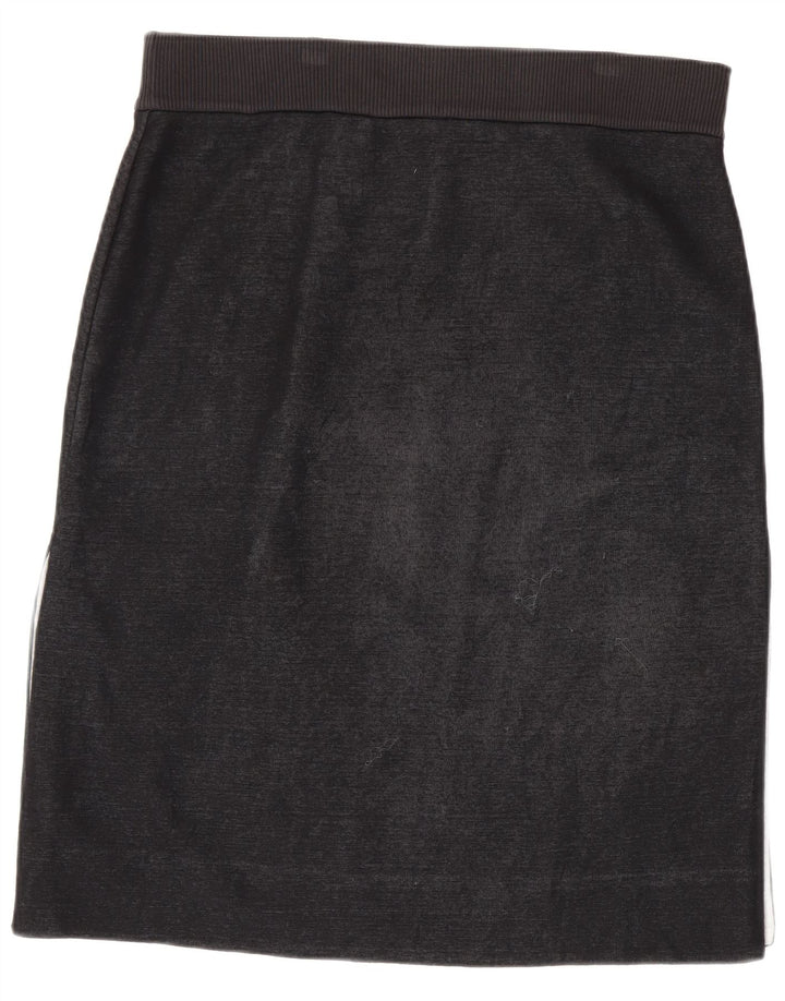 Cos Jupe Droite Femme Large W34 Gris Coton