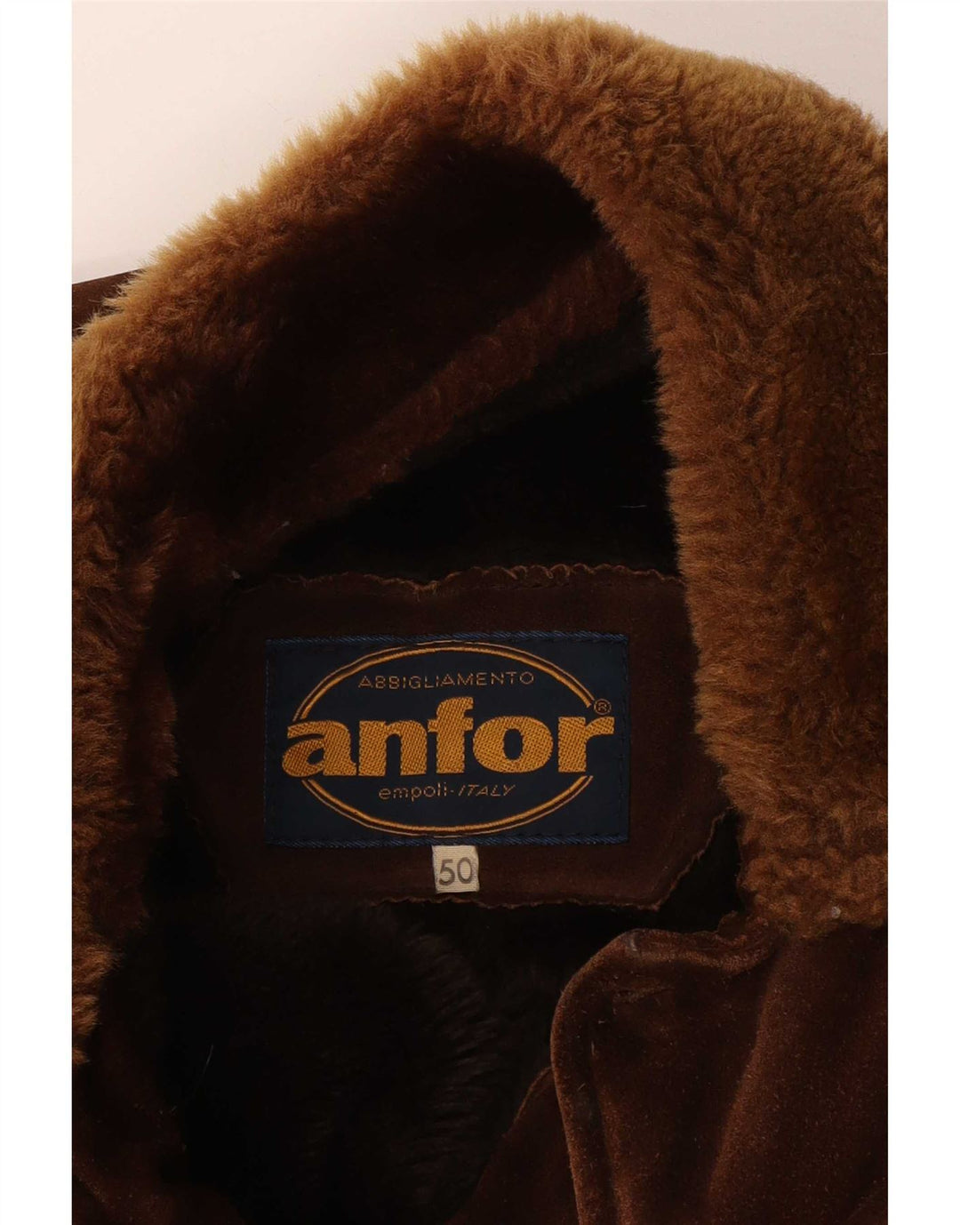 Anfor Veste Sherpa Femme IT 50 Large Marron