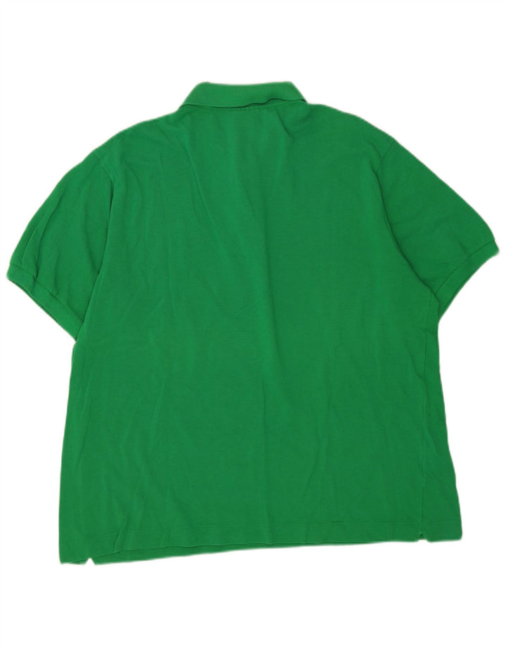Lacoste Polo Homme Taille 7 2XL Coton Vert