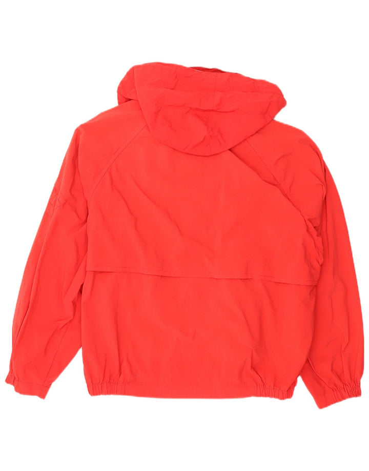 NAUTICA Veste de pluie à capuche pour homme UK 38 Nylon rouge moyen